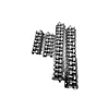 Conveyor composite carrier roller for conveying system