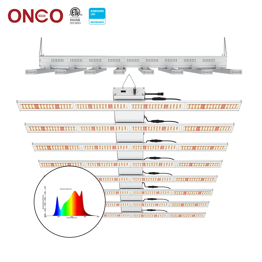 2020 Oneo Factory best 8x8 660nm 850nm SUMSANG 301B 800w 1000w 1200w LED Grow Light