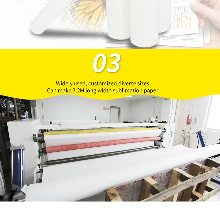 High Quality Heat Transfer Print Paper Sublimation Paper Roll Buy