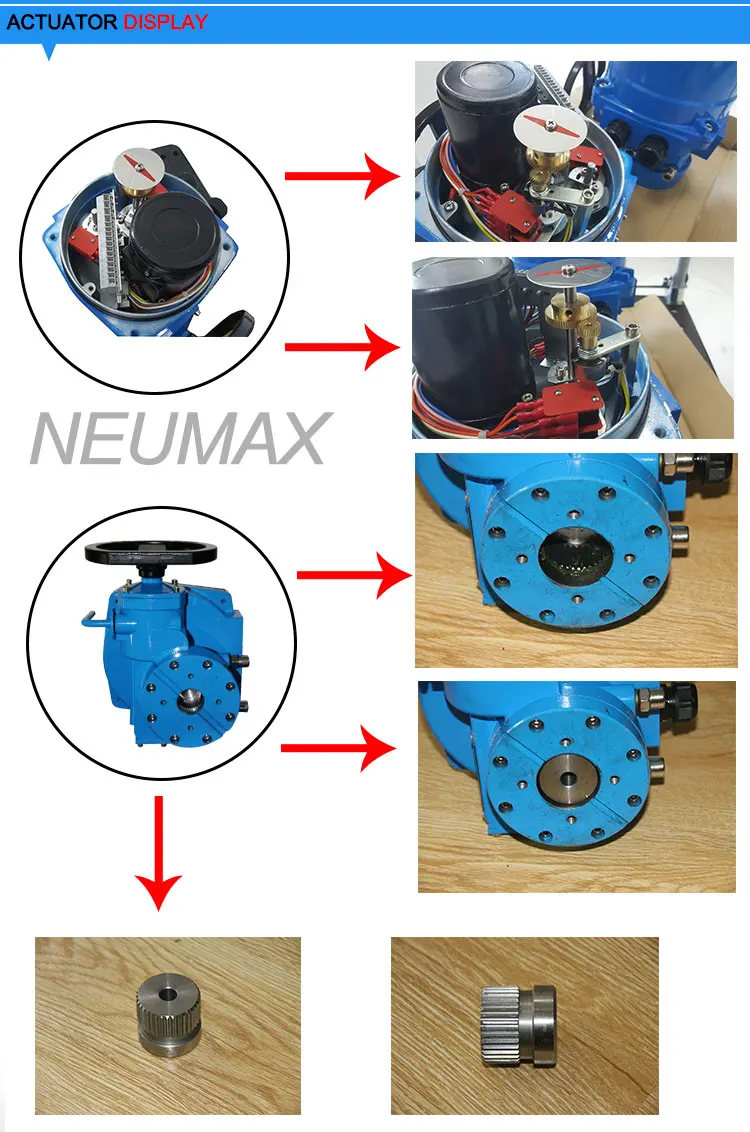 Neumax Model Electric Actuator Qt040.9 Qt060.9 Qt090.9 Buy Neumax