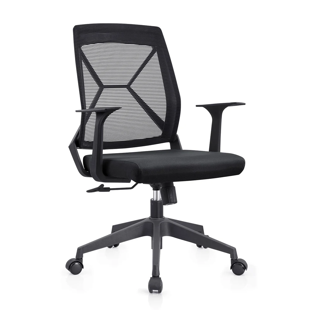 Hot Selling Computer Plastic High Back Black Manufacturing Process Full White Parts Office Mesh Chair Ergonomic