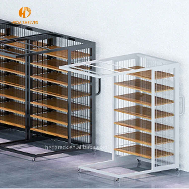 Custom Made Metal Merchandise Display Shelf With Trays Buy Shopping