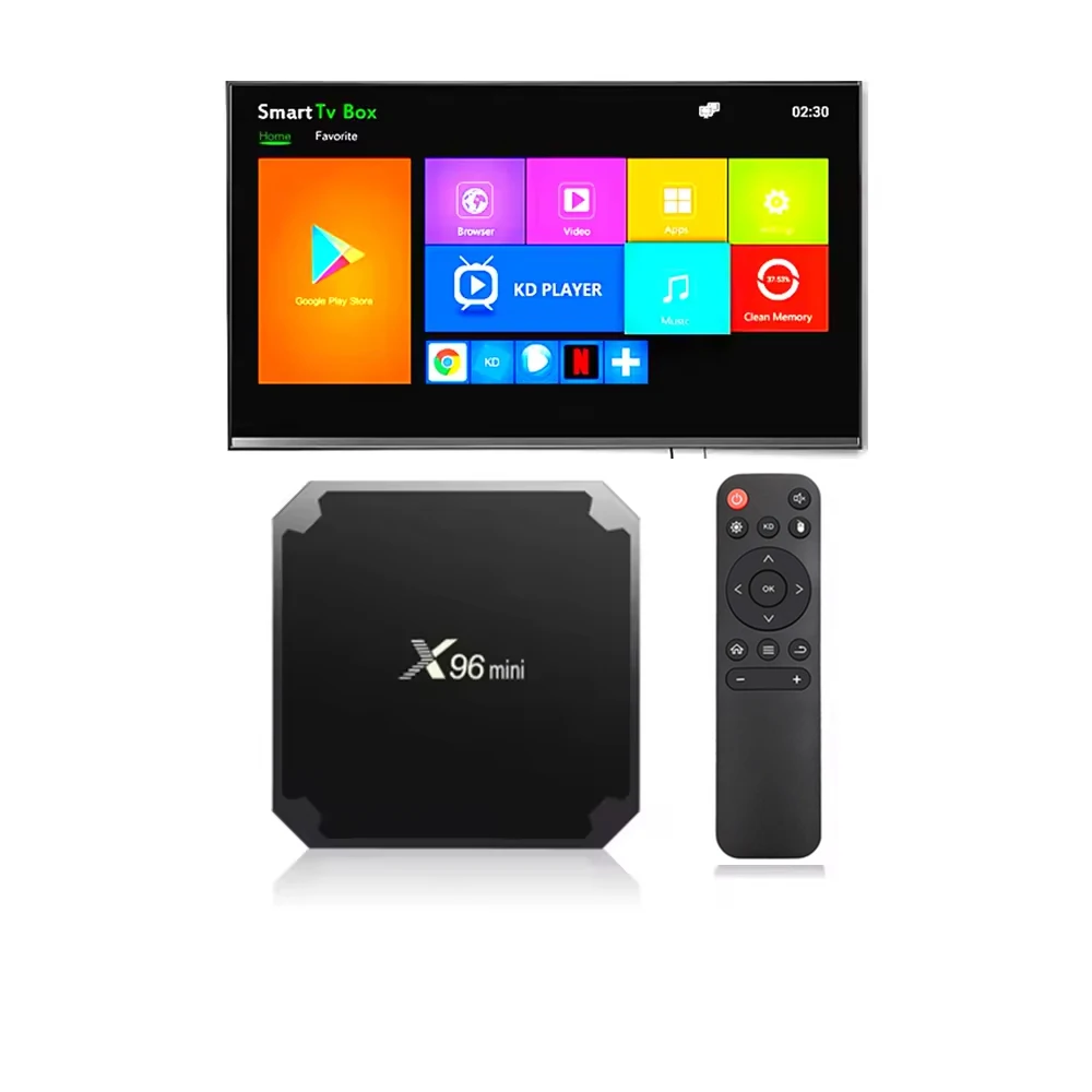 OEM Amlogic S905W Mini X96 Mini Android 9 Smart Tv Box set top box ...