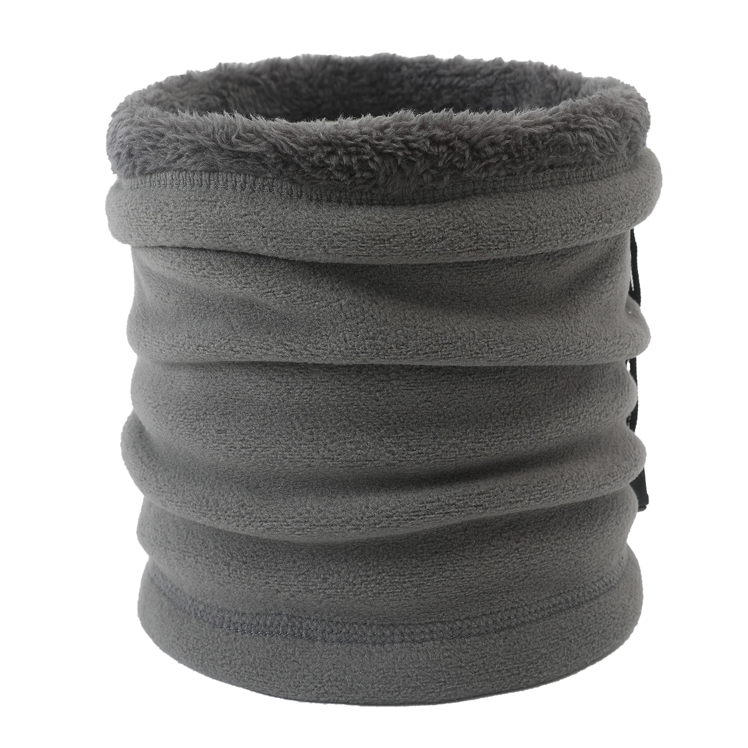 3-in-1 Outdoor Multifunctional Scarf Unisex Men Women Thermal Warm Fleece Snood Scarf Neck Warmer Beanie Ski Hat