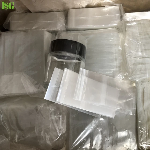 Customized Clear Printed Shrink Bands Seals Heat Sensitive Selas For