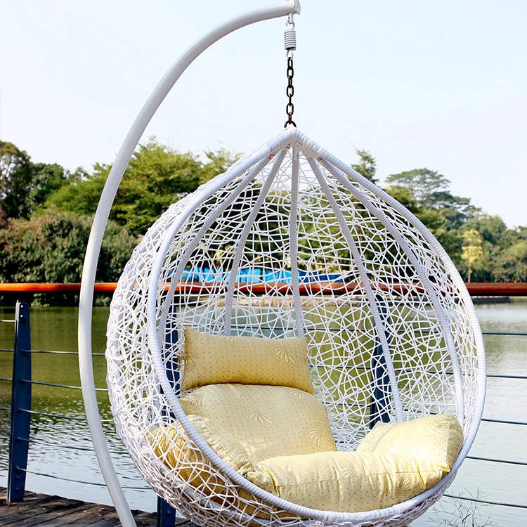 Rattan Wicker Adult Hanging Egg Chair With Stand - Buy Egg Shaped