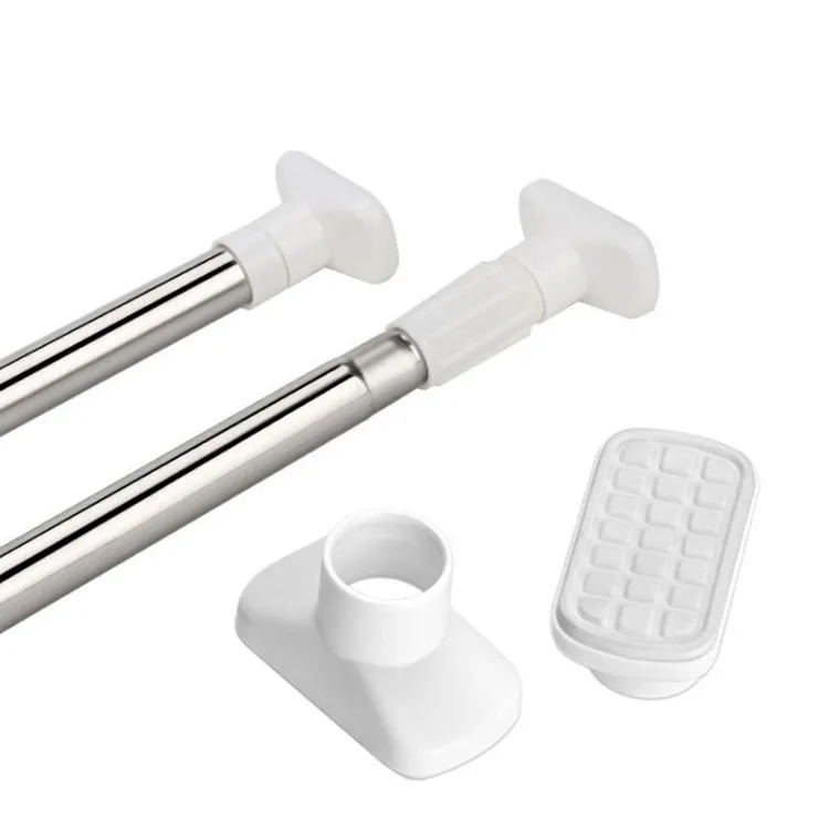 Free Punching Telescopic Shower Curtain Rod Gold And Accessories Buy