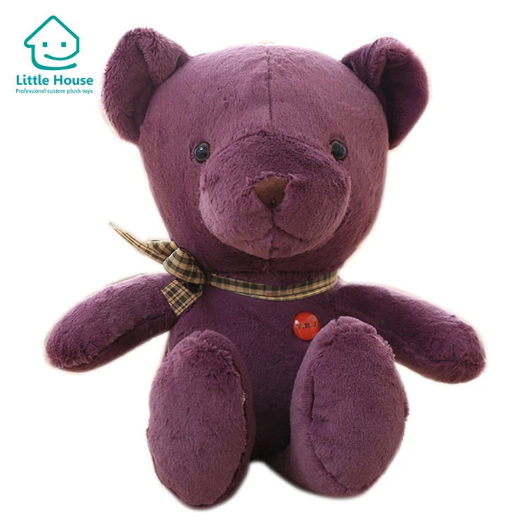 Custom cute soft stuffed bear toy