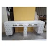 2019 Modern Cnd Shellac for Manicure Table With Nail Dust Extractor for Beauty Salon Furniture Cheap Nail Table