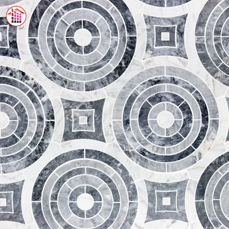 1premium Kitchen And Bathroom Self Adhesive Floor Tile Stone Mosaic