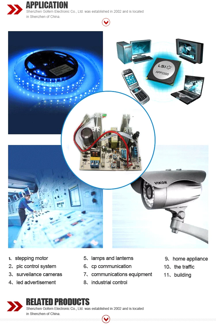 Pcb 220v Acdc Power Supply Variable Adjustable 13.8v 3a Universal Led
