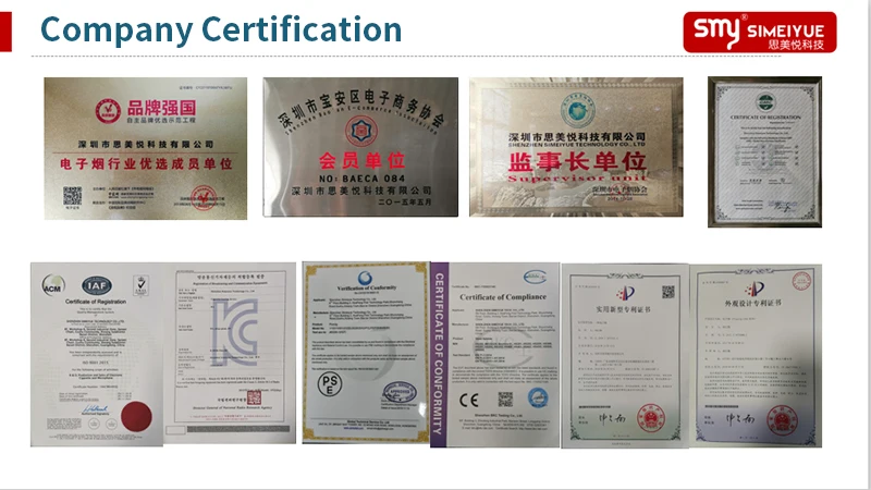 Factory certification