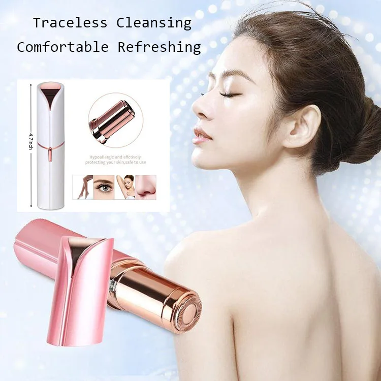 Women Electric Eyebrow Shaver Low Noise Painless Brows Epilator Eyebrow Hair Remover