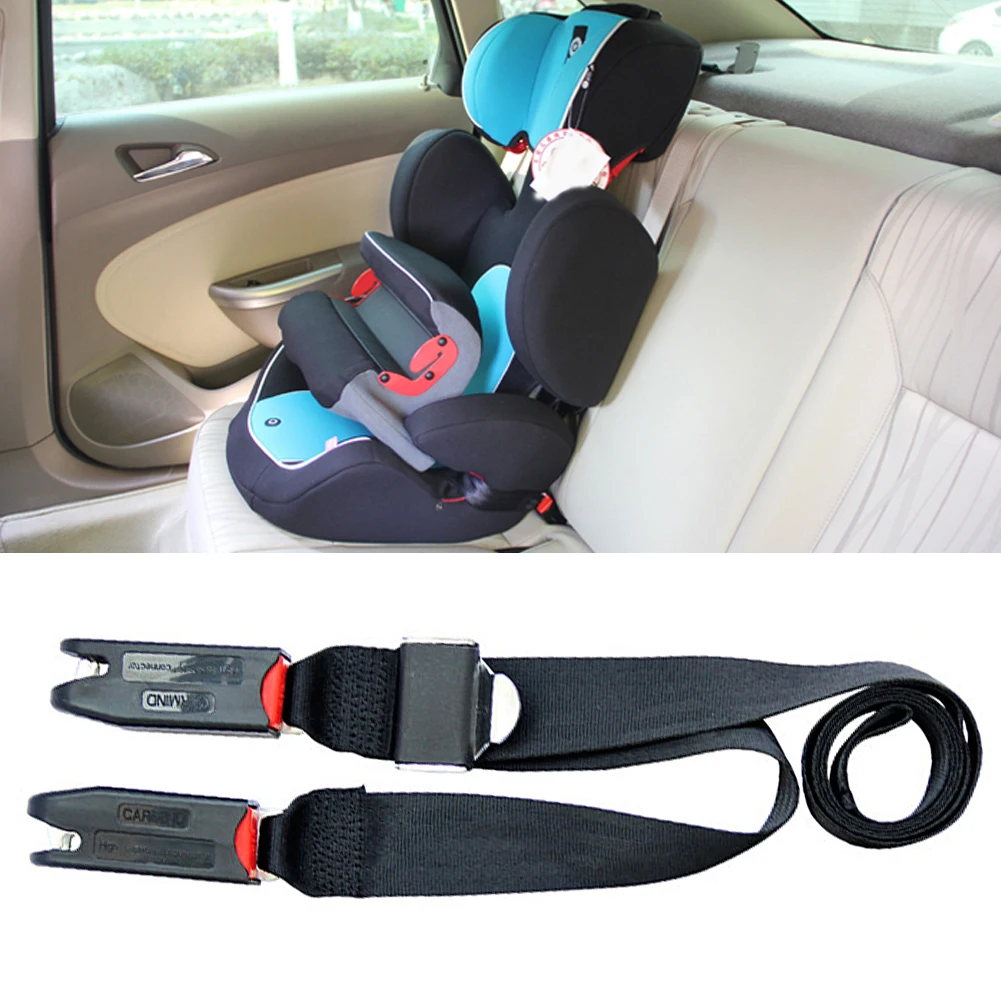 SKCAZA ISOFIX Belt Latch Connector Child Car Safety Seat Strap General Belt New Upgrade for Fixed Child Car Seats 