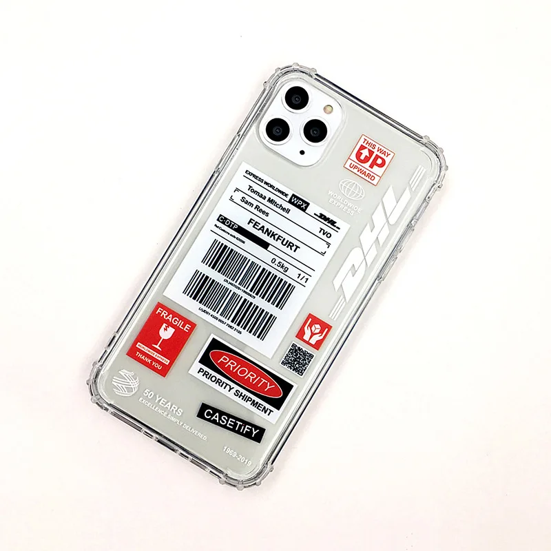 Luxury Soft DHL phone case For Iphone 11 XS max 8 plus Silicone Phone Cover DHL Coque Cases