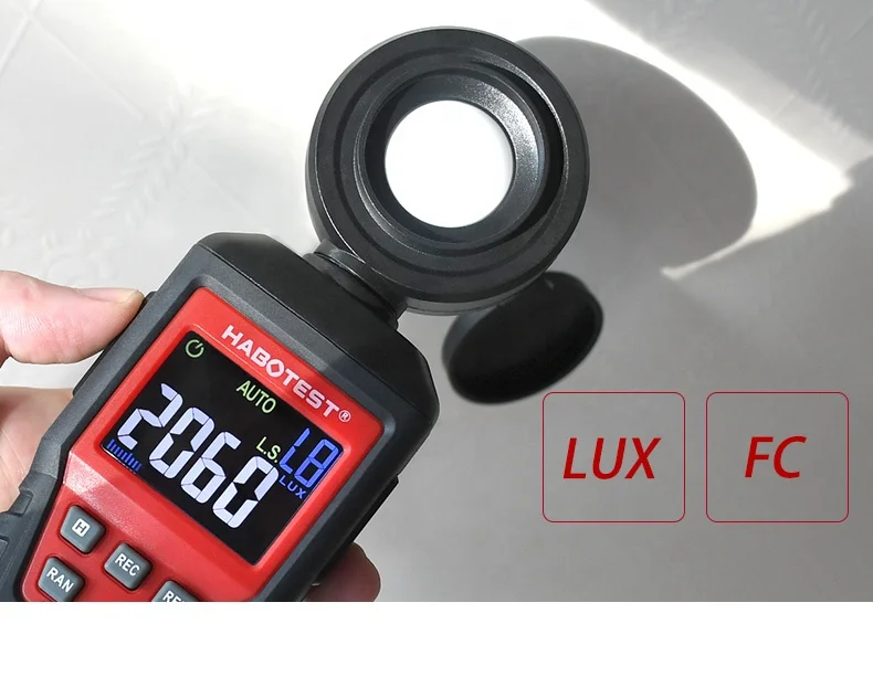 Habotest Ht620 Digital Light Meter For Photography Grow Plants Led