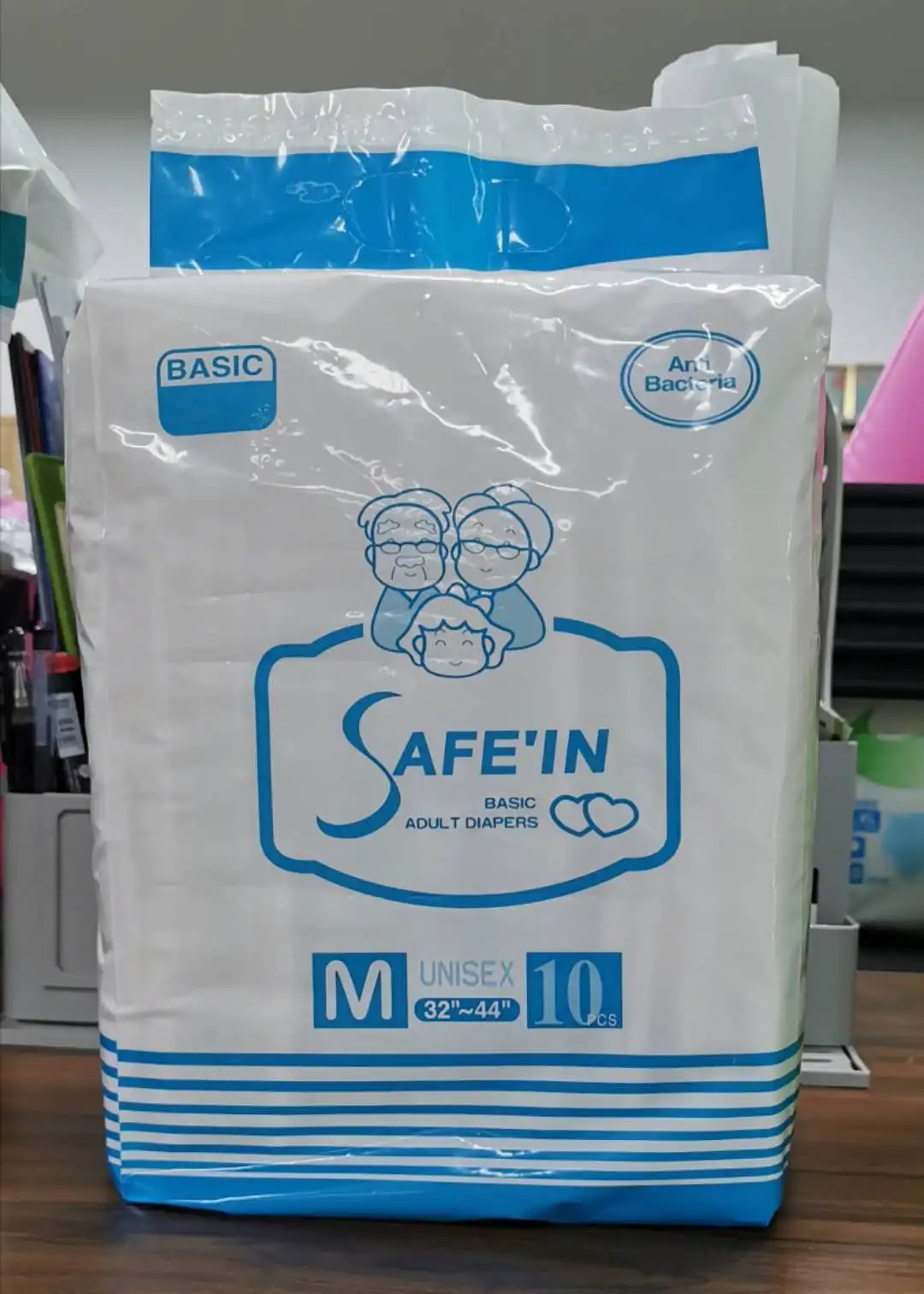 High Quality Fitted Medicare Adult Diaper Wetness Indicator Brand