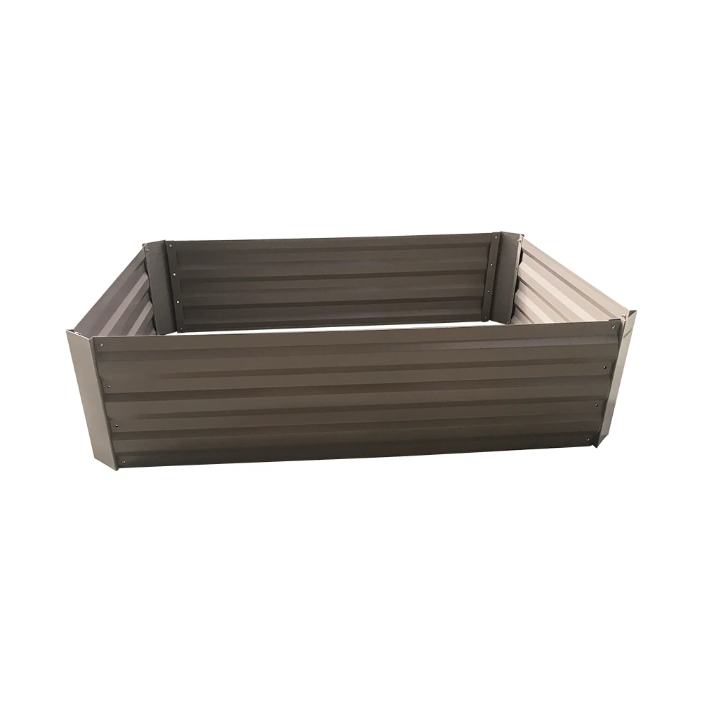 现代简约彩色钢板防锈金属花床