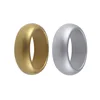 Stackable Eco-friendly Silicone Finger Ring for Wedding