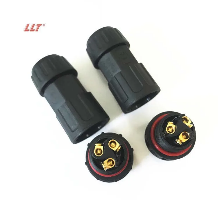 Llt M19 2 3 4 Pins Ip67 Ip68 Assembled Waterproof Electrical Cable Connector Plug Socketid 0469