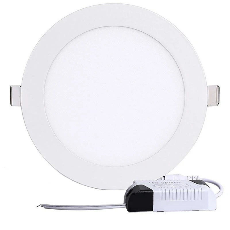 White warm white cool white 6/12/18/24 watt concealed round led down light with warranty