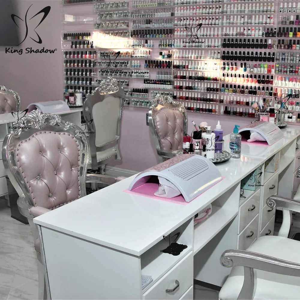 Nails Salon Furniture Package Nail Saloon Chairs Beauty Nail Desk