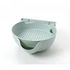 Creative Slacker Fruit Plate Cucumber Seed Artifact Mobile Phone Bracket Double-deck Drainage Melon Seed Plate