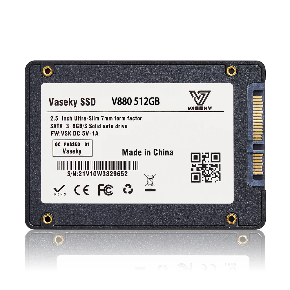 Vaseky SSD 256GB - High Performance Storage for Laptops