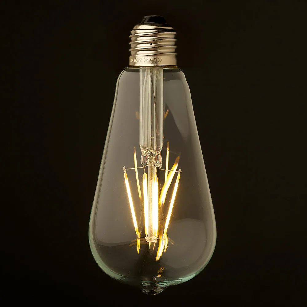 China Led Bulb G45 dimmable Led Filament Bulb 2W 4W Led Bulb E14 E27