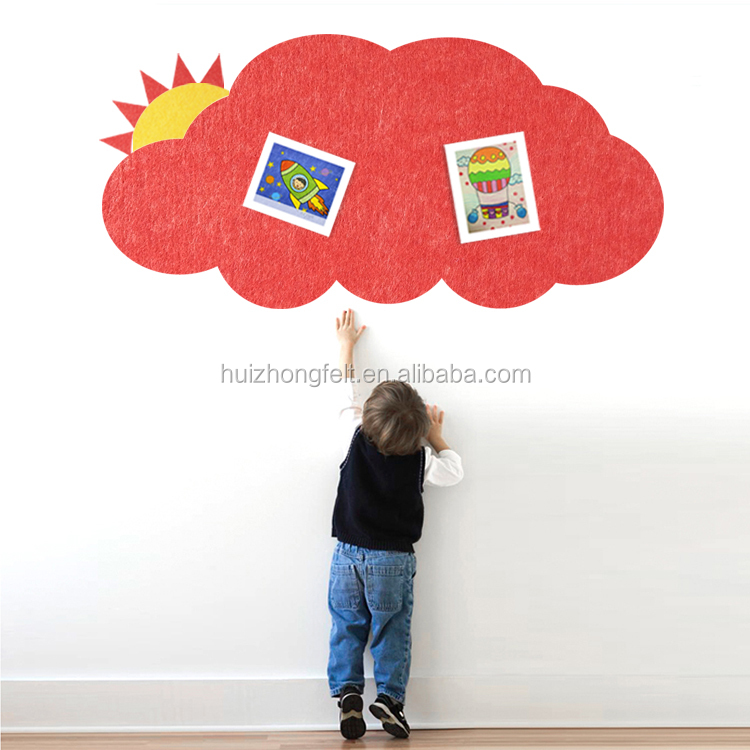 new design 2020 decorative felt pinboard for kids