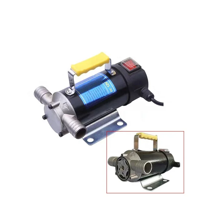 Self Priming Pump 300w Dc Oilwater Pump Small Portable Oilwater Pump