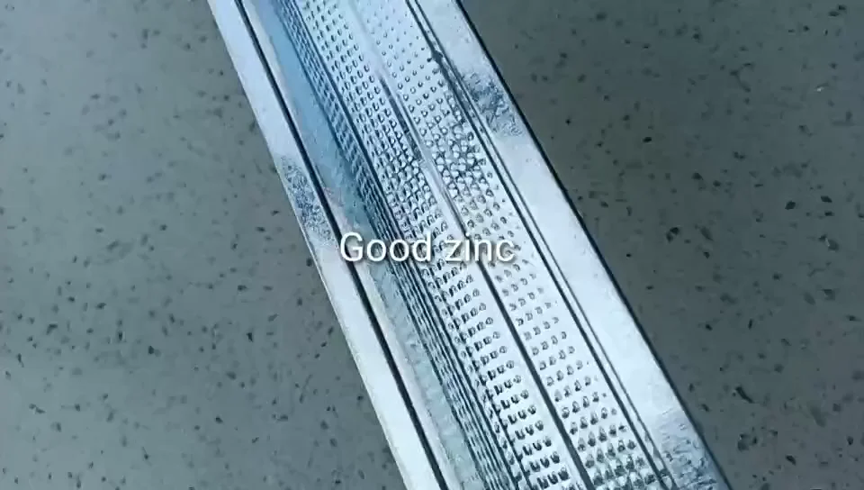 Building Material Metal Stud And Track Metal Furring Channel Sizes