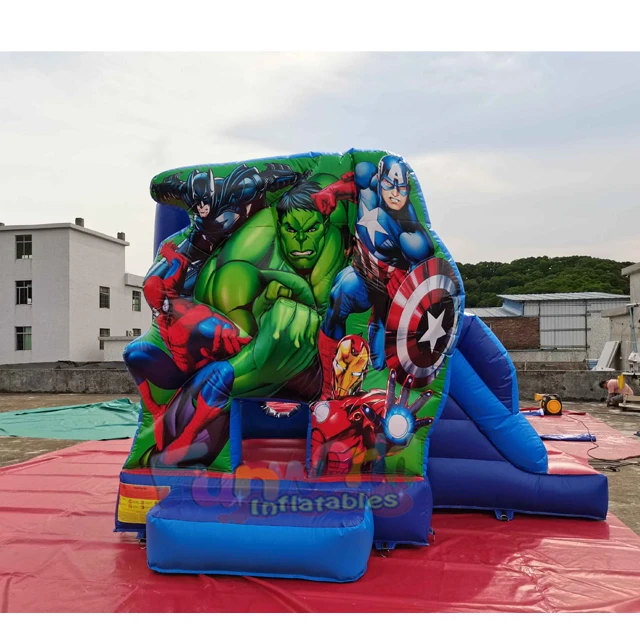 Commercial Grade Spider Man Moonwalk Outdoor Kids Party Inflatable ...