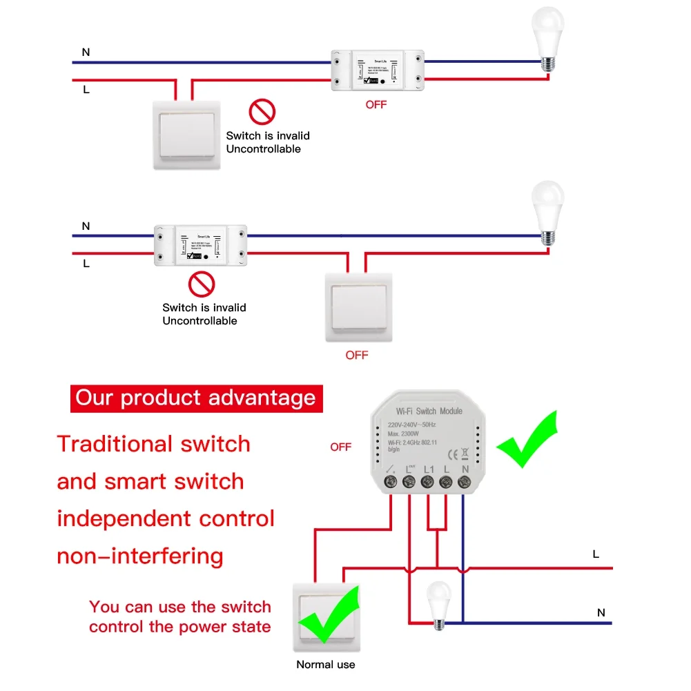 Wifi выключатель схема