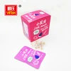 drop shape fruit flavor sugar coated gummy candy from China convenient energy and protein source