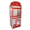 Discount price UK style kids coin operated doll claw crane vending toy game machine