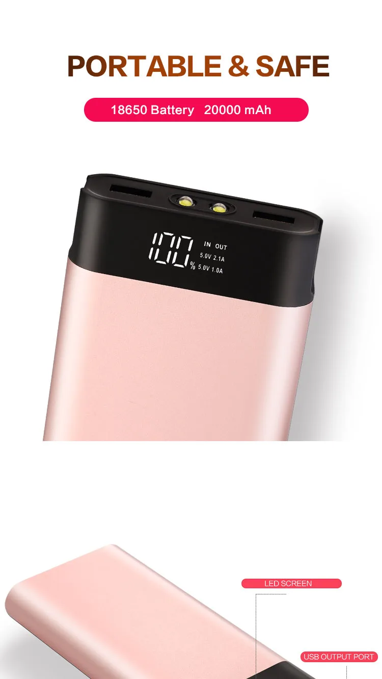 High quality wireless mobile charger power bank 20000mah - ANKUX.COM