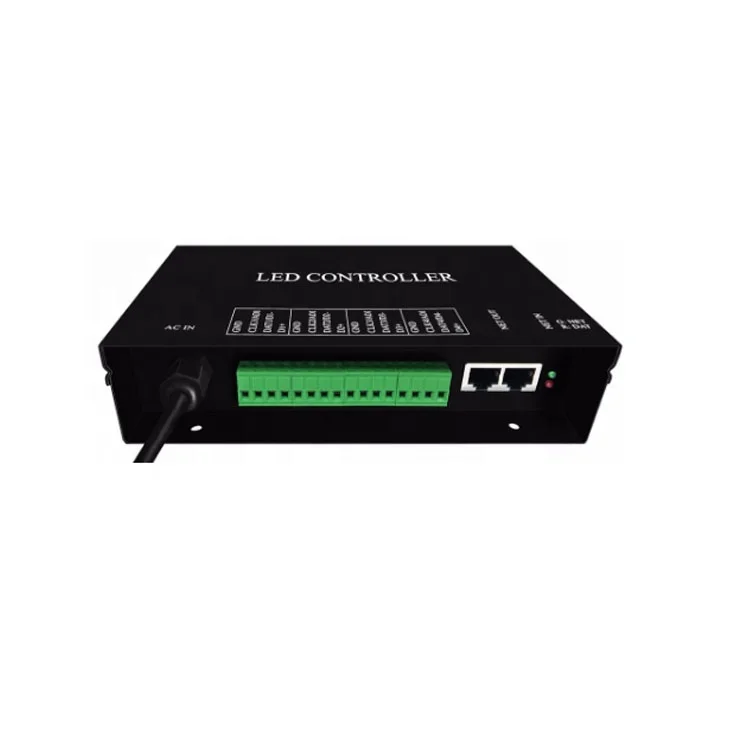 H802RA H803TV H801RC DJ nightclub pixel lights WS2811 WS2812 DMX512 SPI RGB addressable LED Artnet controller