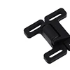Golden supplier black nylon butterfly double side magnetism door cabinet catch( 355.07A)