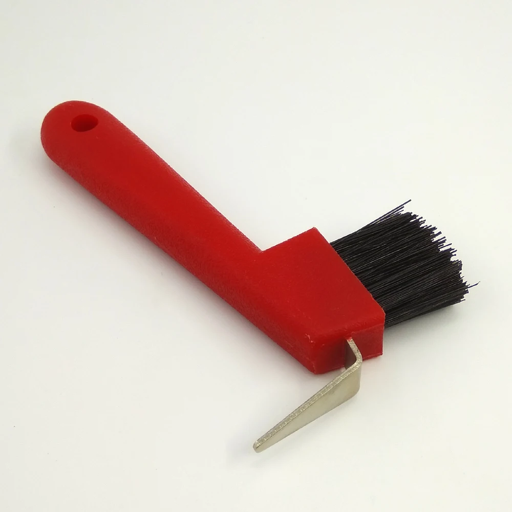 hoof pick with brush