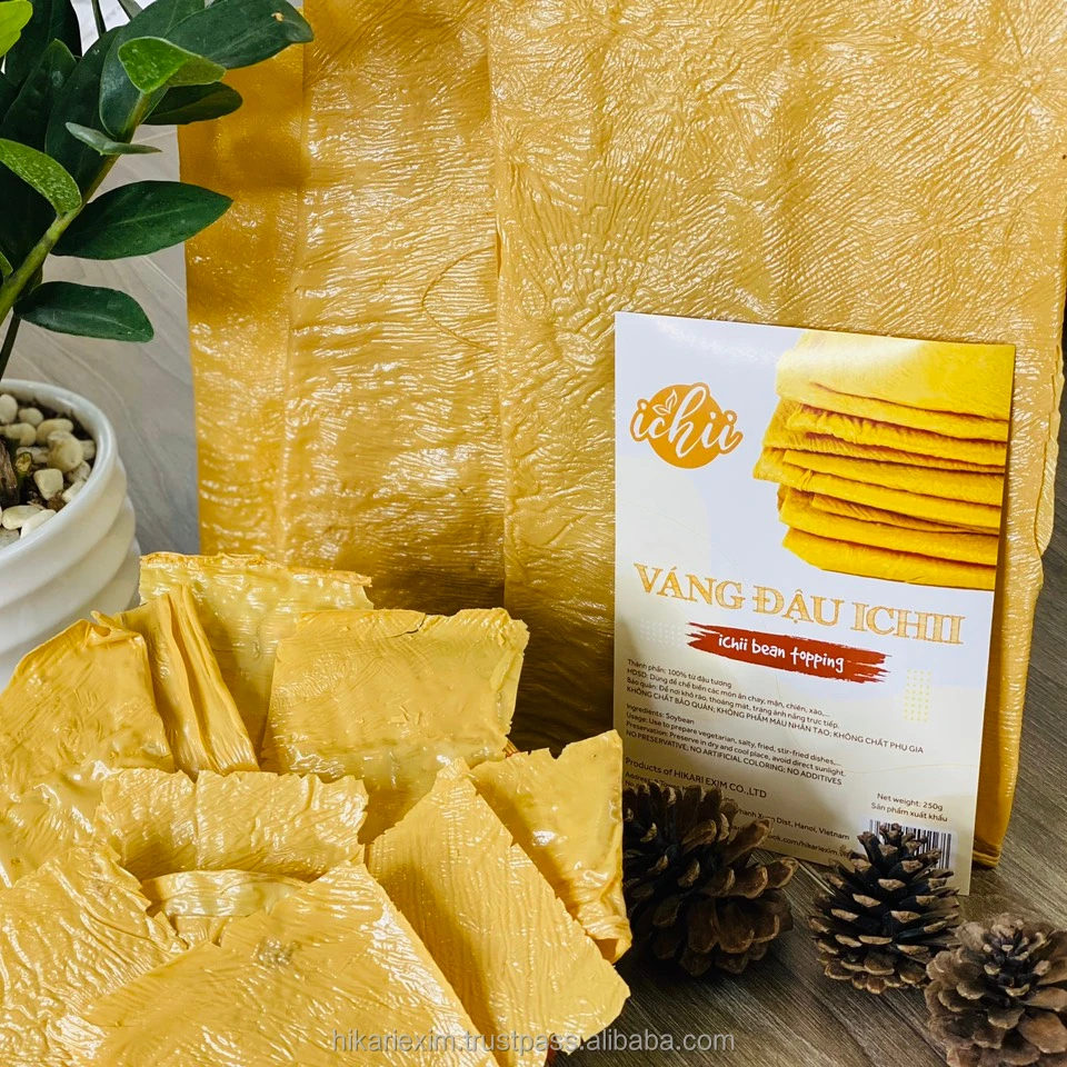 
100% Natural high quality Ichii Bean Topping tofu skin bean curd 