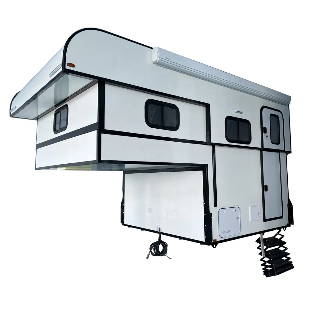2022 Ecocampor Latest Design Fiberglass Truck Canopy Camper With Extended Roof Buy Camper