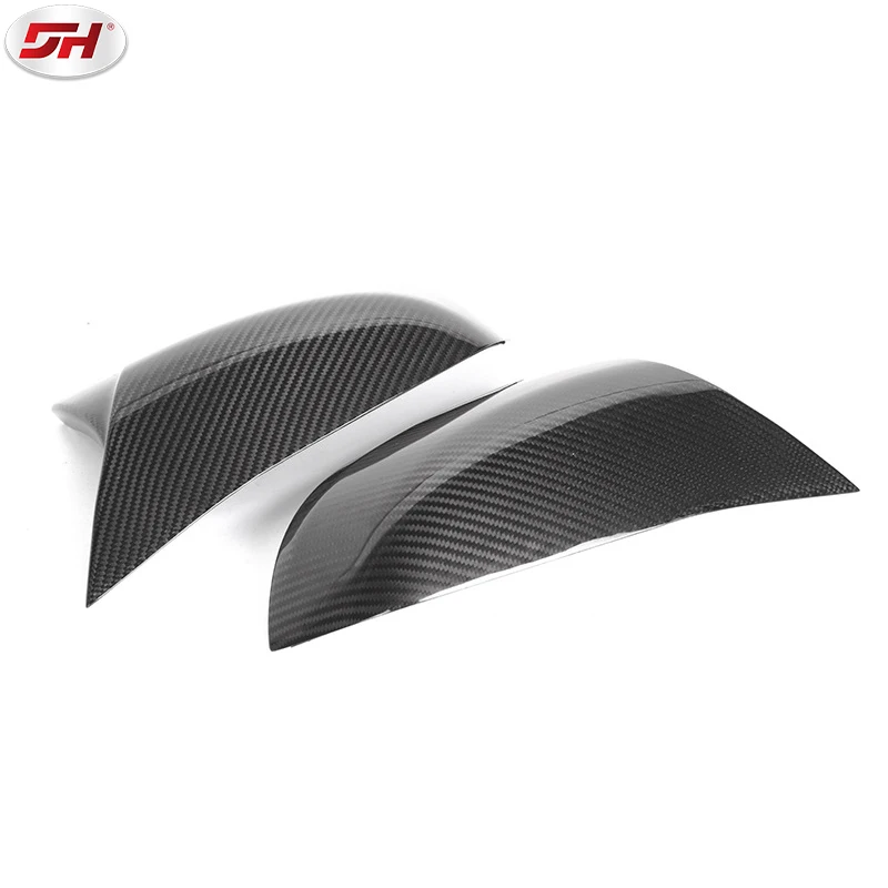 replaceable dry carbon fibre rear view mirrors with bullhorn models for BMW 1234 series X1/F30