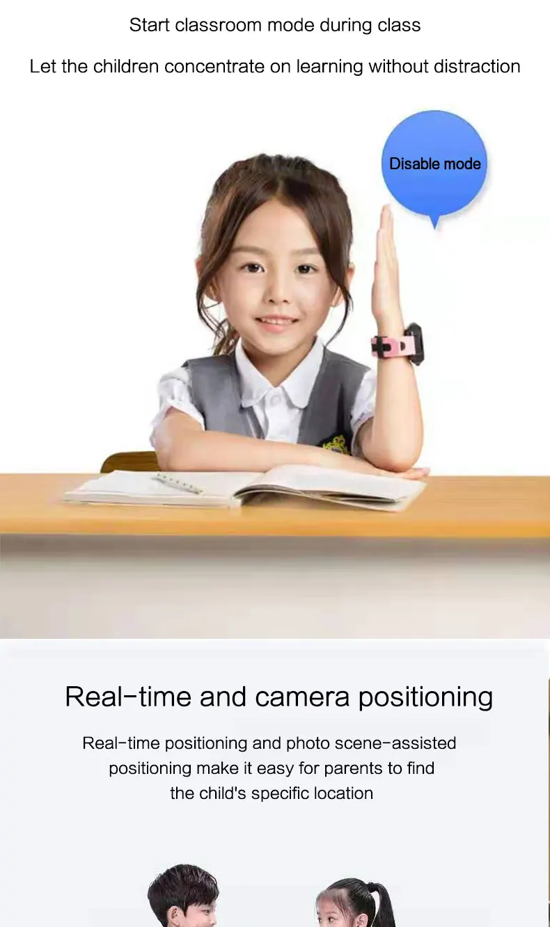 Kid Watch 2019 Cheap Children Sos Emergency Calling Gps Kids Smart Watch Tracker Gps Smart Baby Watch For Kids