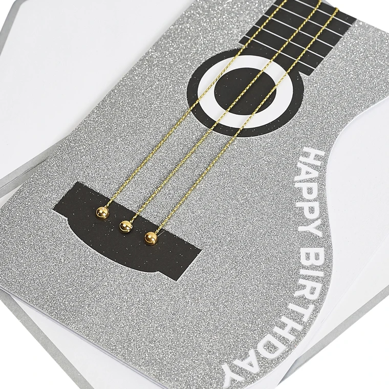 Cartes De Vœux Avec Paillettes Guitare Argent Vif Cartes De Joyeux Anniversaire Cartes De Vœux Faites A La Main Meilleure Vente 5 Pieces Buy Cartes Faites A La Main Carte De Guitare Carte D Anniversaire Product On