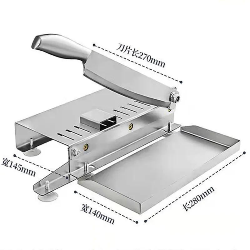Manual Frozen Meat Bone Saw Cutting Chopping Cutter Machine Chicken Leg ...