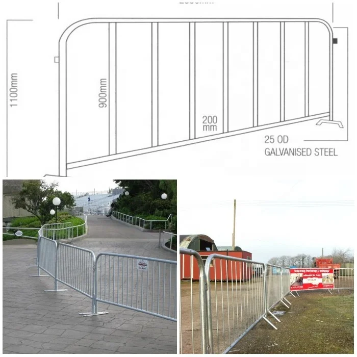 Factory Price Fast Delivery Galvanized Steel Barricade Interlocking ...