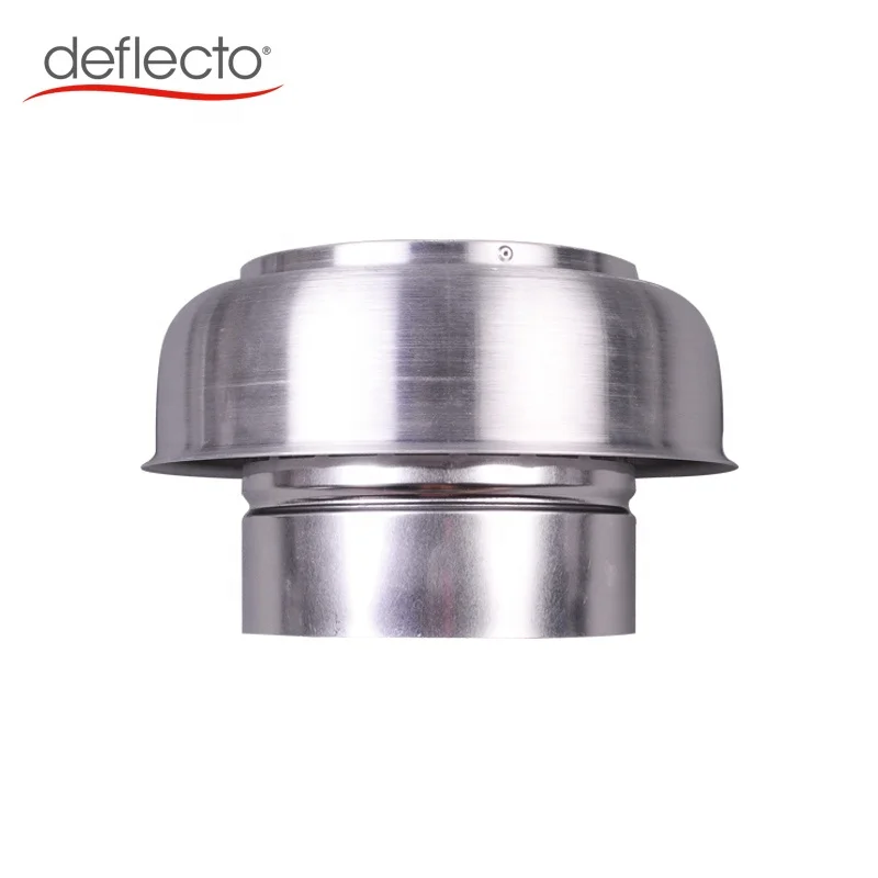 Hvac Parts Roof Outdoor Air Outlet Chimney Hood Aluminum Vent Cover