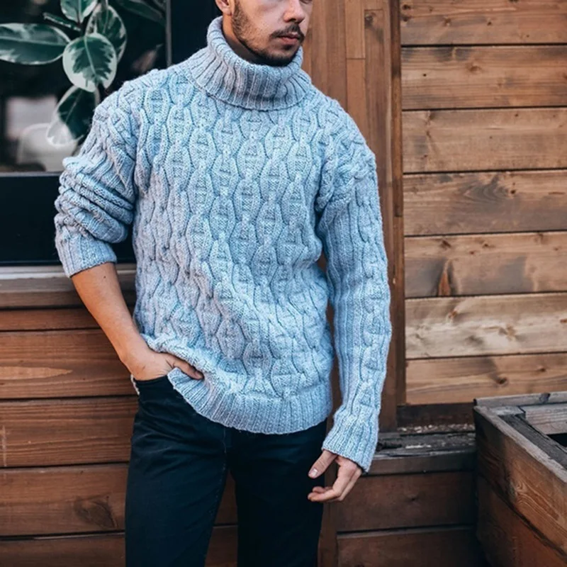 Men's Sweater Jacket 2022 Autumn/winter New Arrive Solid Color Jersey  Turtleneck Sweater - Buy Men Long Sleeves Turtleneck Sweater,European  Hoodies And Sweaters,Autumn/winter Men's Solid Color Sweater Product on  Alibaba.com