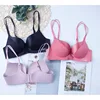 Hot sales Manufacturer Directly Supply Daily Wear Women's Basic Plain heather push up Bras for lady